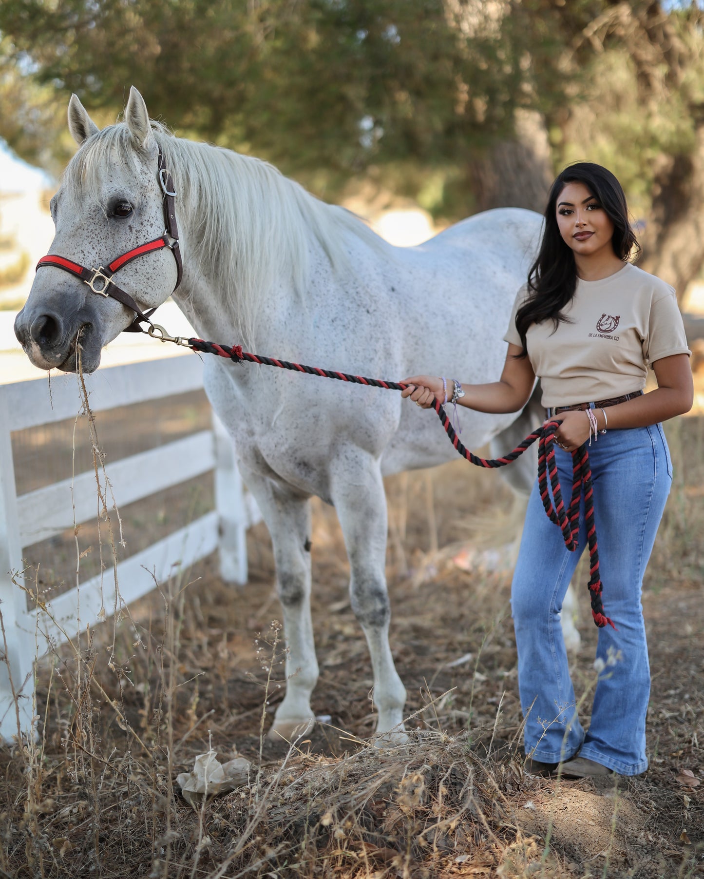 DE LA EMPRESA BEIGE UNISEX T-SHIRT