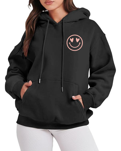 BUBBLES - IN MY SELF LOVE ERA BLACK HOODIE - UNISEX