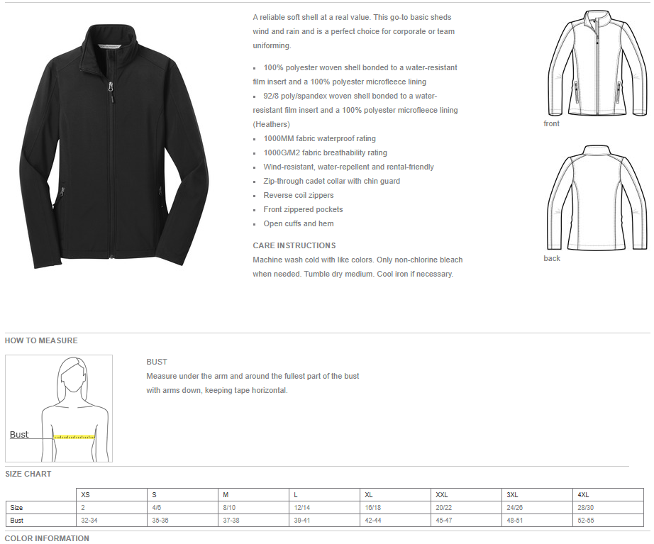 JALISCO PRINCESA - SOFTSHELL - WOMEN JACKET