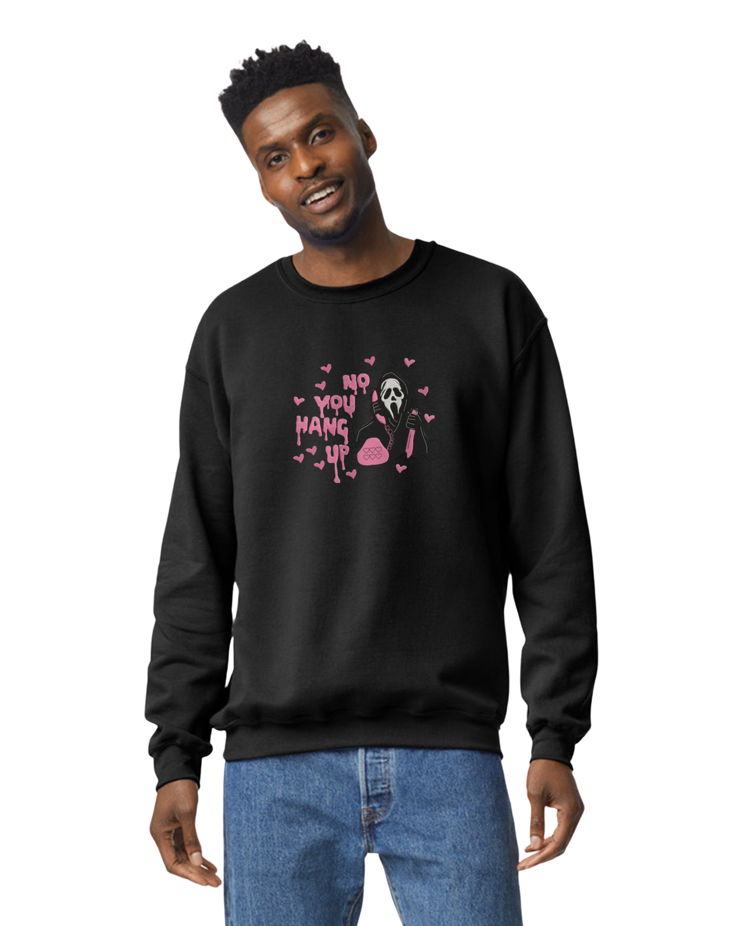NO YOU HANG OUT - EMBROIDERY CREWNECK