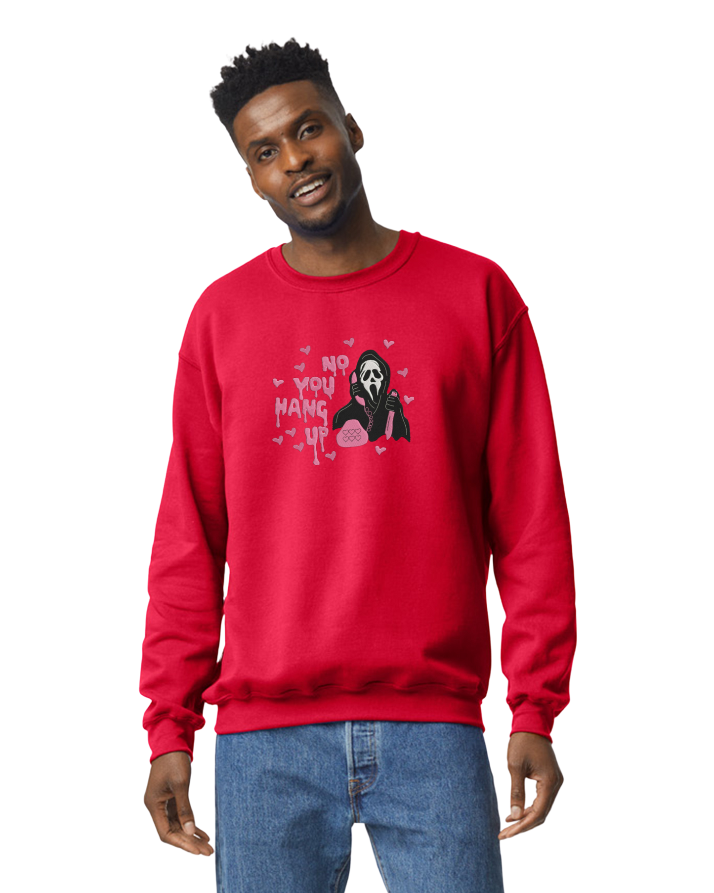NO YOU HANG OUT - EMBROIDERY CREWNECK